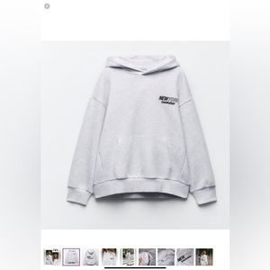 Zara NYC Manhattan Hoodie NWT